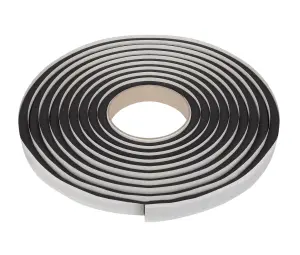 4.5m of HighPerformance Butyl Sealant Rubber Tape Strip 12x9mm