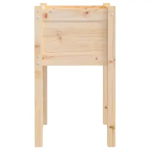 Berkfield Garden Planter 50x50x70 cm Solid Pinewood