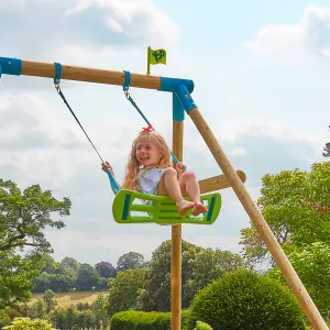 TP 3 in 1 Activity Plastic Swing Seat Green