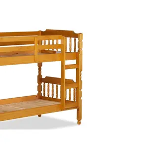 Cabin Bed Bunk Bed Honey / Single (3')