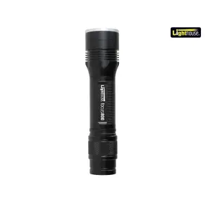 Lighthouse Elite Focus LED Rechargeable Torch with Powerbank - 800 Lumens for Outdoor Adventures