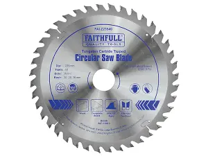 Faithfull  TCT Circular Saw Blade 235 x 35mm x 40T POS FAIZ23540