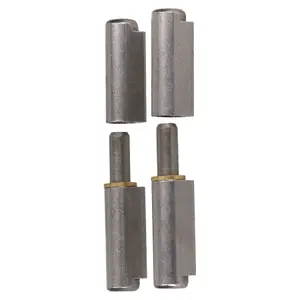 Lift Off Bullet Hinge Weld On Brass Bush 16x100mm Heavy Duty Door Hatch 2PK