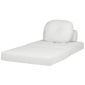 Beliani Modern Sofa Bed OLDEN Off-White