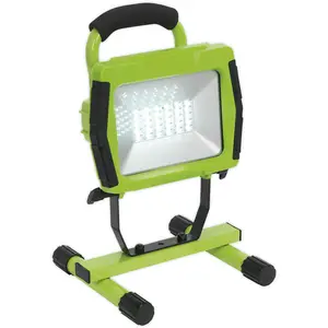 Rechargeable Portable Floodlight - 30 SMD LED - Weatherproof - 1000 Lumens