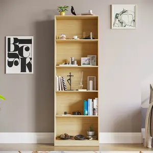 Ronald Bookcase Oak / 175 cm H x 60 cm W