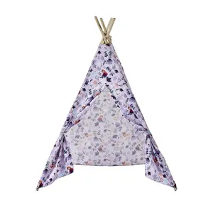 Disney Frozen Kids Teepee Tent with Carry Bag - Easy to Assemble & Dismantle, Foldable & Portable Indoor Playhouse