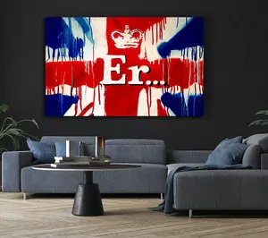 Er Flag Canvas Print Wall Art - Medium 20 x 32 Inches