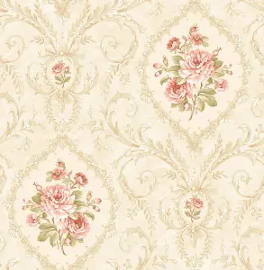 SK Filson Peach Cameo Wallpaper