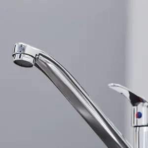 SIA KT1 Polished Chrome Single Lever Monobloc Swivel Spout Kitchen Mixer Tap