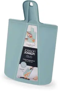 Joseph Joseph Duo Folding Chopping Board - Opal | Robert Dyas