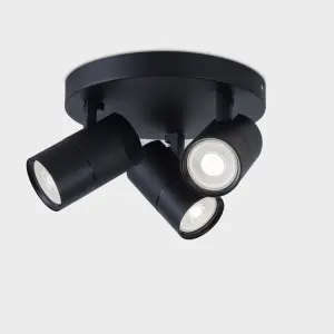 Harper Living 3 light Spot light, Black