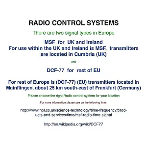 Radio Controlled LCD Wall Clock (Official UK) w/ Auto Set Up, Day/Date/Month. Ideal for Dementia & Alzheimer's. Silent & Large.