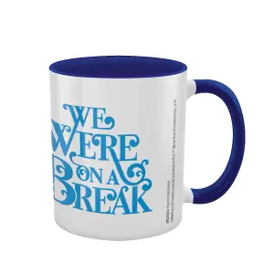 Friends On A Break Mug White/Blue (One Size)