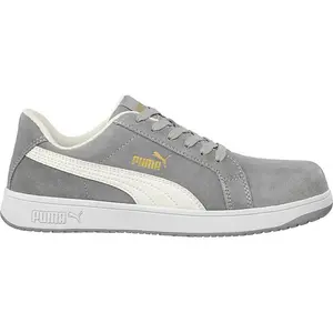 Puma Safety ICONIC Suede Grey Safety Trainer Size 8