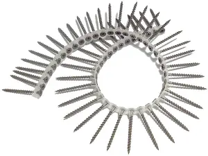 Forgefix 50mm Drywall Screws Box of 1000 - Phillips Bugle Head Collated Screws