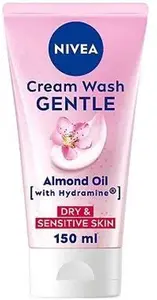 Nivea Gentle Face Cleansing Cream Wash For Dry & Sensitive Skin, 150Ml