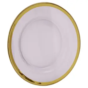 Maison by Premier Ida 21cm Side Plate With Gold Rim