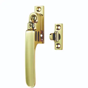 Victorian Locking Night Vent Polished Brass