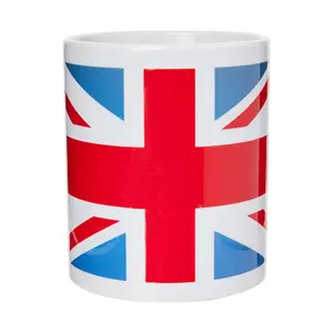 Pyramid International Union Jack Mug Blue/White/Red (One Size)