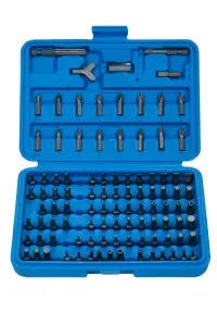 Blue Spot Tools - 100 Pce Security Screwdriver Bit Set