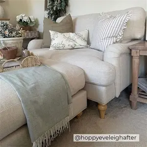 DUSK Hampshire Loveseat - Beige - Textured Weave