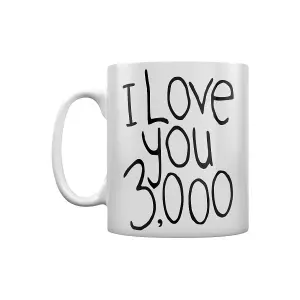 Grindstore I Love You 3000 Mug White/Black (One Size)