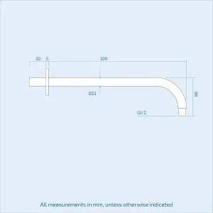 Nes Home Concealed Thermostatic Overhead 200mm Rainfall Shower Mixer Matte Black