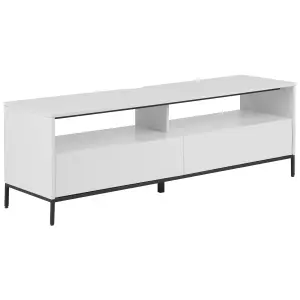 Beliani Modern TV Stand White SYDNEY