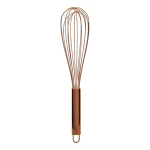 Canora Grey Dixon Stainless Steel Whisk Rose Gold / 8cm H x 39cm W