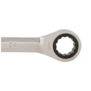 Silverline Fixed Head Ratchet Spanner - 24mm