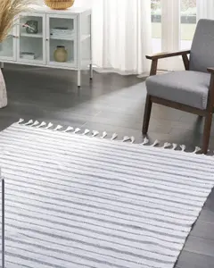 Area Rug 160 x 230 cm Off - White BADEMLI