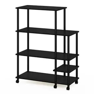 Debbi Wood Kitchen Cart Americano/Black