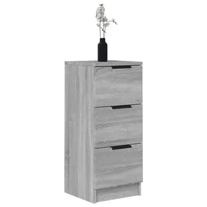 Josafat 30Cm Wide 6 Drawer (Set of 2)  Light Grey 