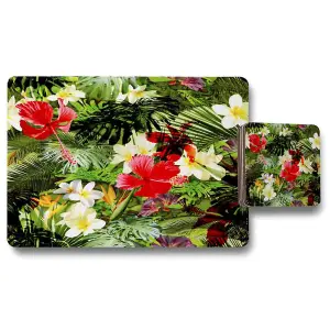 Tropical Foliage (Placemat & Coaster Set) / Default Title