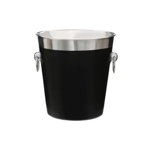 Maison by Premier Black Enamel Champagne Bucket