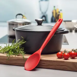 Zeal Silicone Cooking Spoon Red