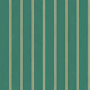 Galerie Botanica Green Classic Stripe Smooth Wallpaper