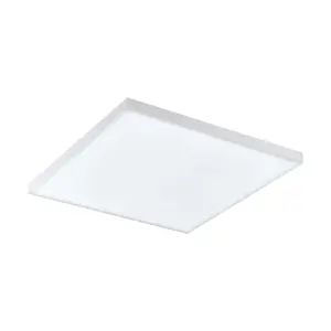 300mm Modern Sleek Ceiling Light White Slim Square Low Profile 11W LED 4000K