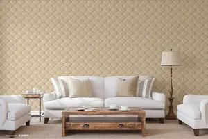 SK Filson Copper Diamond Trellis Wallpaper