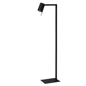 Lucide Lesley Modern Floor Reading Lamp - 1xGU10 - Black