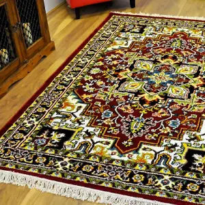 Red Persian Heriz Rug - Dakota