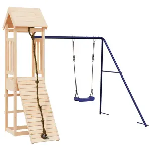 Berkfield Outdoor Playset Solid Wood Pine