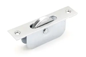 From The Anvil Satin Chrome Square Ended Sash Pulley 75kg