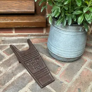 Cast Iron Vintage Style Outdoor Garden Boot Jack