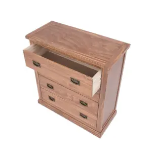 Tirolo 4 Drawer Chest of Drawers Bras Drop Handle