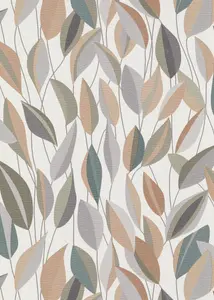 Erismann Foliage Leaf Natural Vinyl Wallpaper