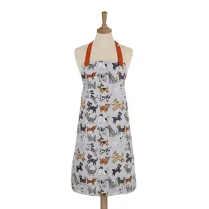 Dog Days Animal Print PVC/Oil cloth Apron