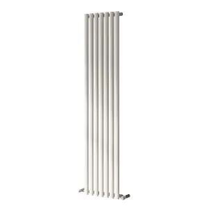 Ximax Champion DES RAD WS 1800X526MM White rustic Vertical Designer 3516BTU Radiator, (W)526mm x (H)1800mm