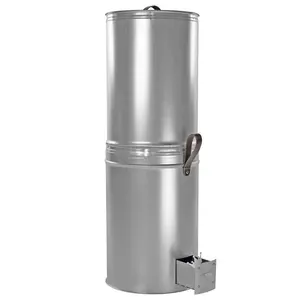 Smoker barrel 90cm, 30cm diameter, galvanized steel